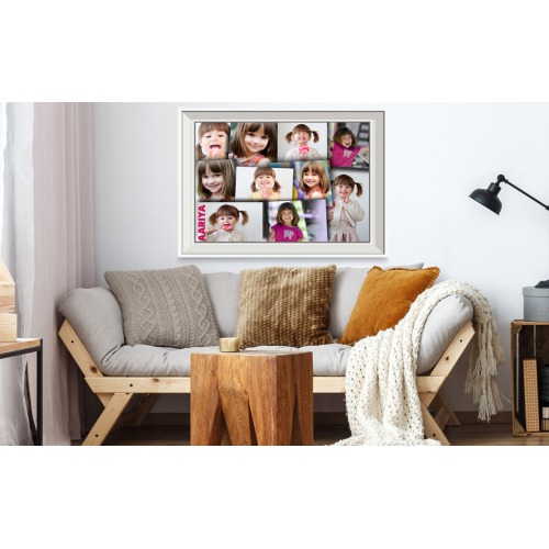 Organize Your Memories By Decorating Photo Collages On Walls